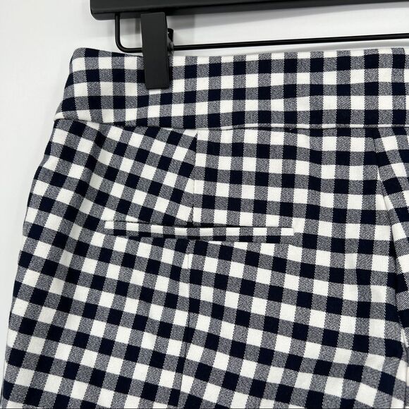 Re-Imagined By J. CREW Multi Striped Plaid Button Leg Capri Straight Leg Pants - Picture 9 of 15